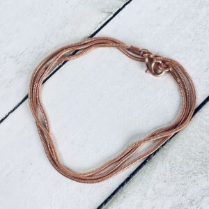 Copper Plated Snake Chain